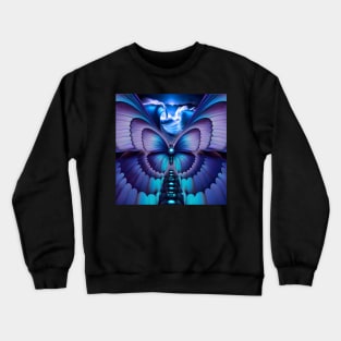 Tsunami Butterfly Crewneck Sweatshirt